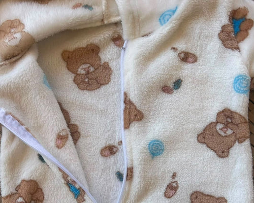 Baby Panda Hooded Jumpsuit