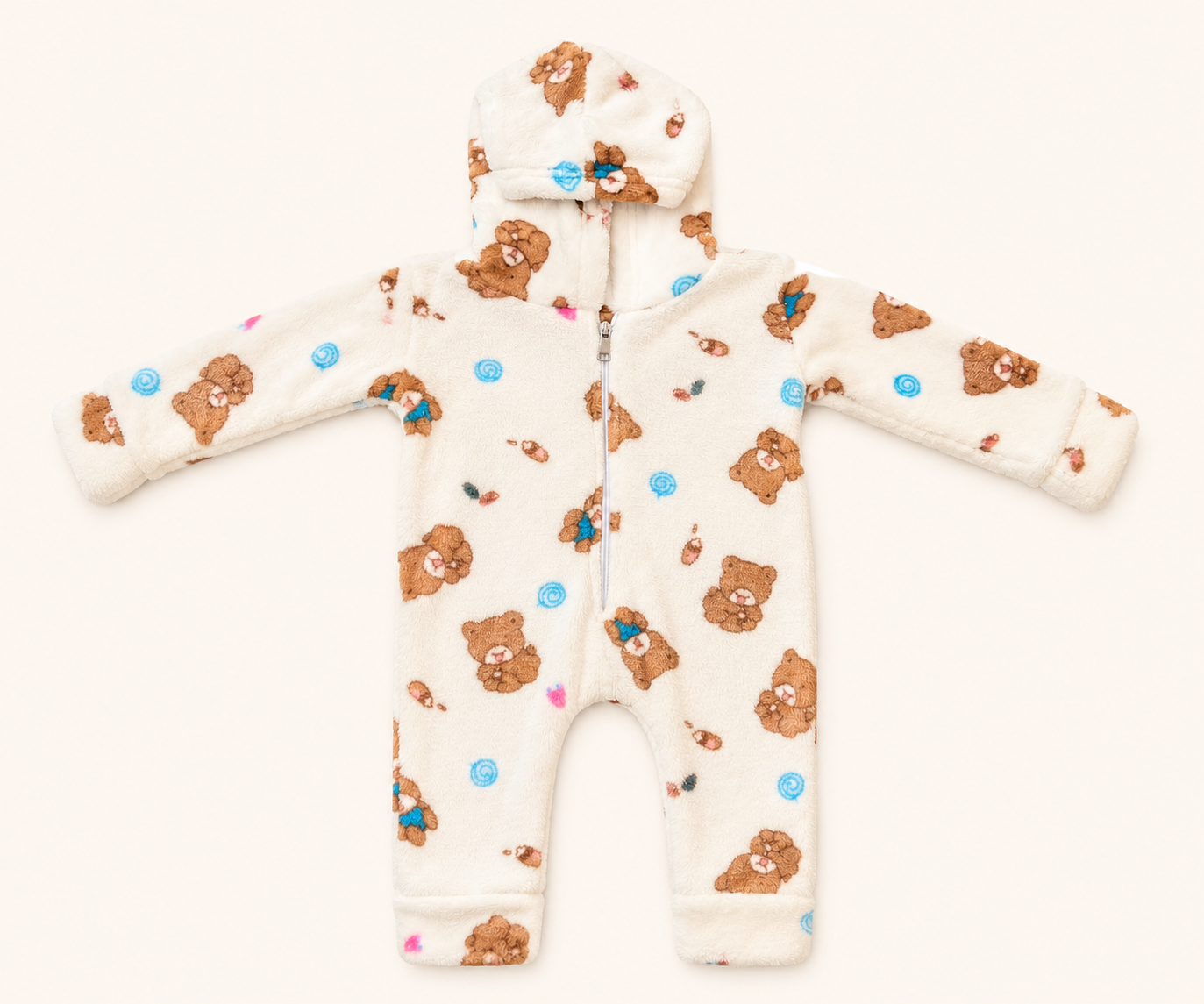 Baby Panda Hooded Jumpsuit