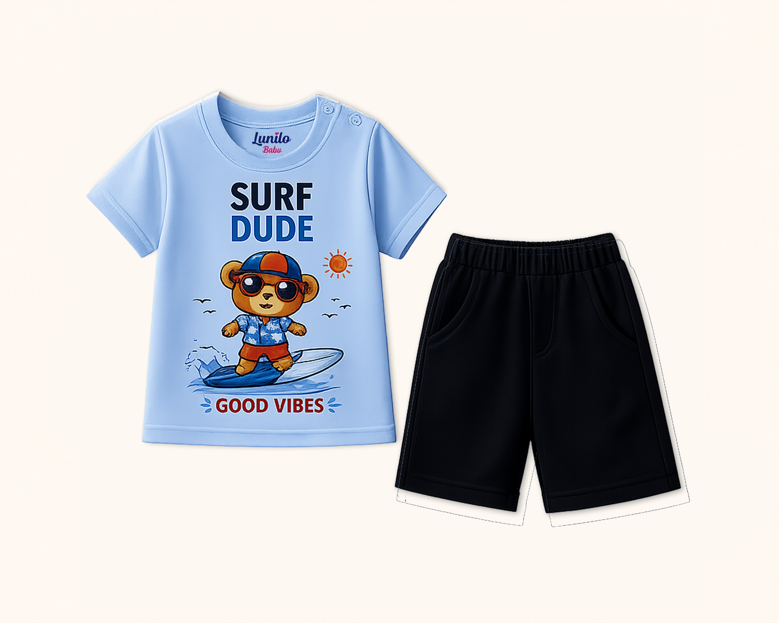 Good Vibes Bear Set