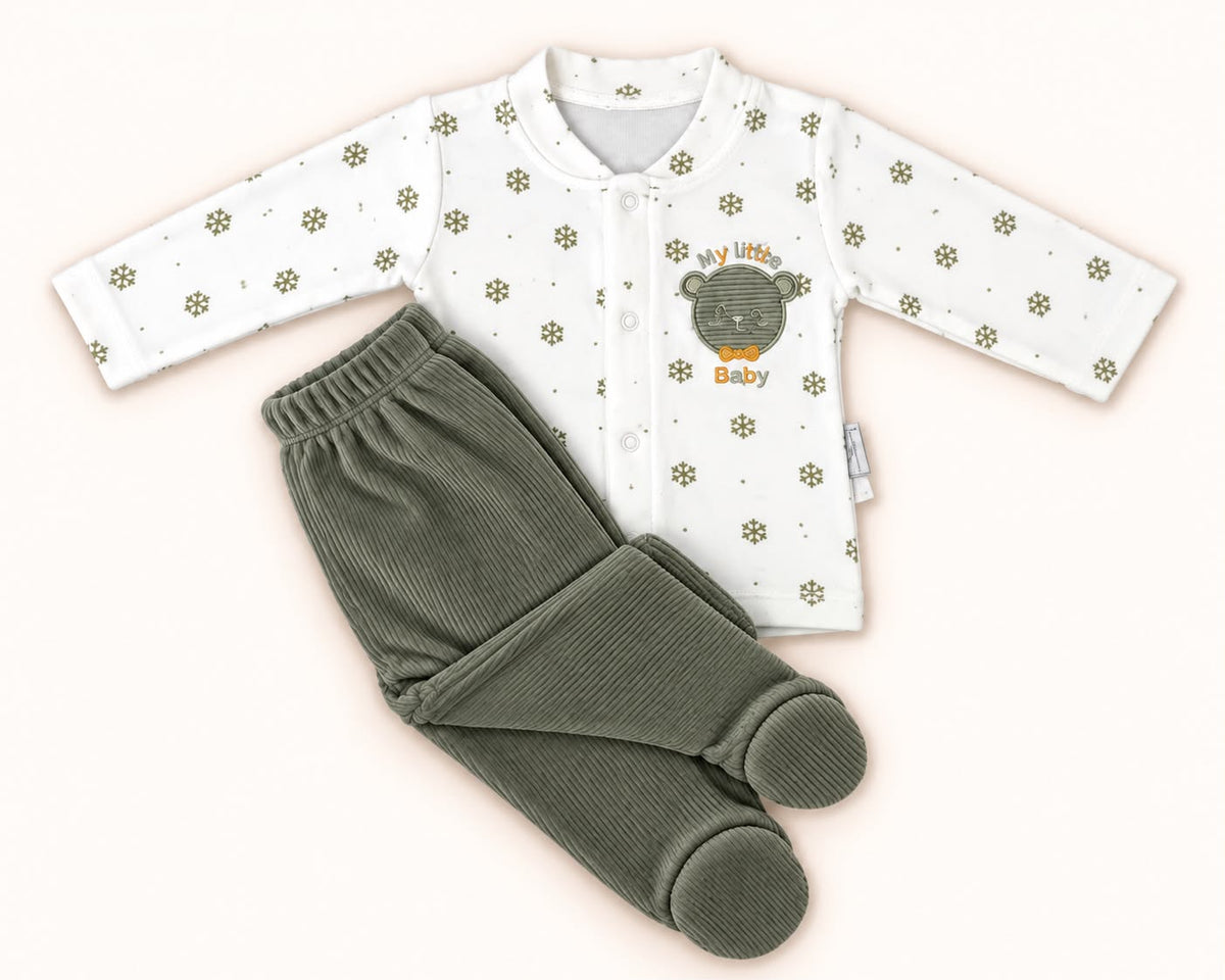 NewBorn Snow Bear Set